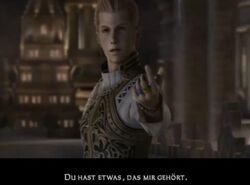 Balthier fordert den Maginit