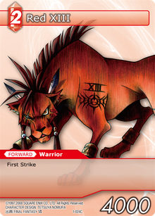 1-024c - Red XIII