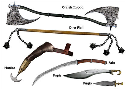 Goblin-kinWeapons