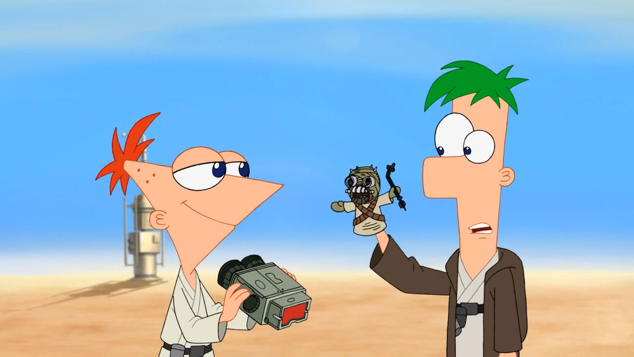 Fineasz I Ferb Znalazłem Kumpla że Hej Obraz - S04E35.36 Fineasz, Ferb i kukiełka.png | Fineasz i Ferb Wiki