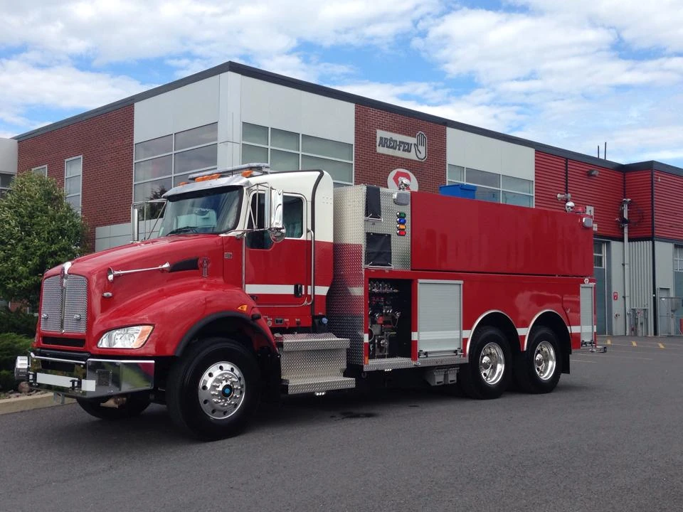 Service de Sécurité Incendie de SaintJacquesleMineur Firefighting