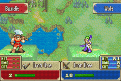 Wolt FE6 Critical Hit Animation