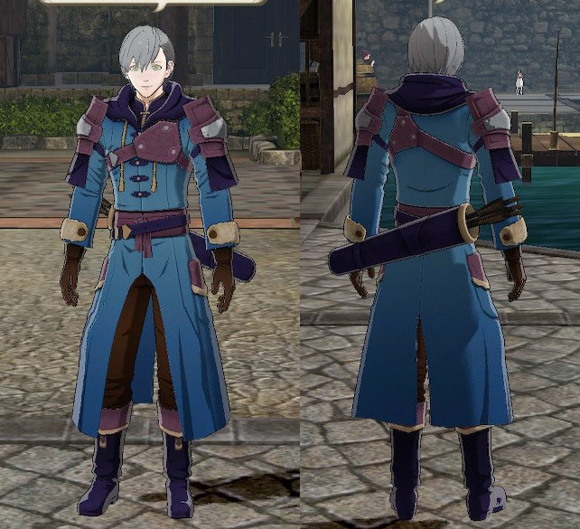 Time-skip Ashe | Fire Emblem Three Houses Minecraft Skin