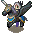 AversaChevalierPégaseNoirSprite