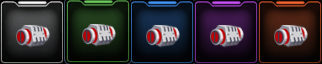 Different Rarity Red Modules