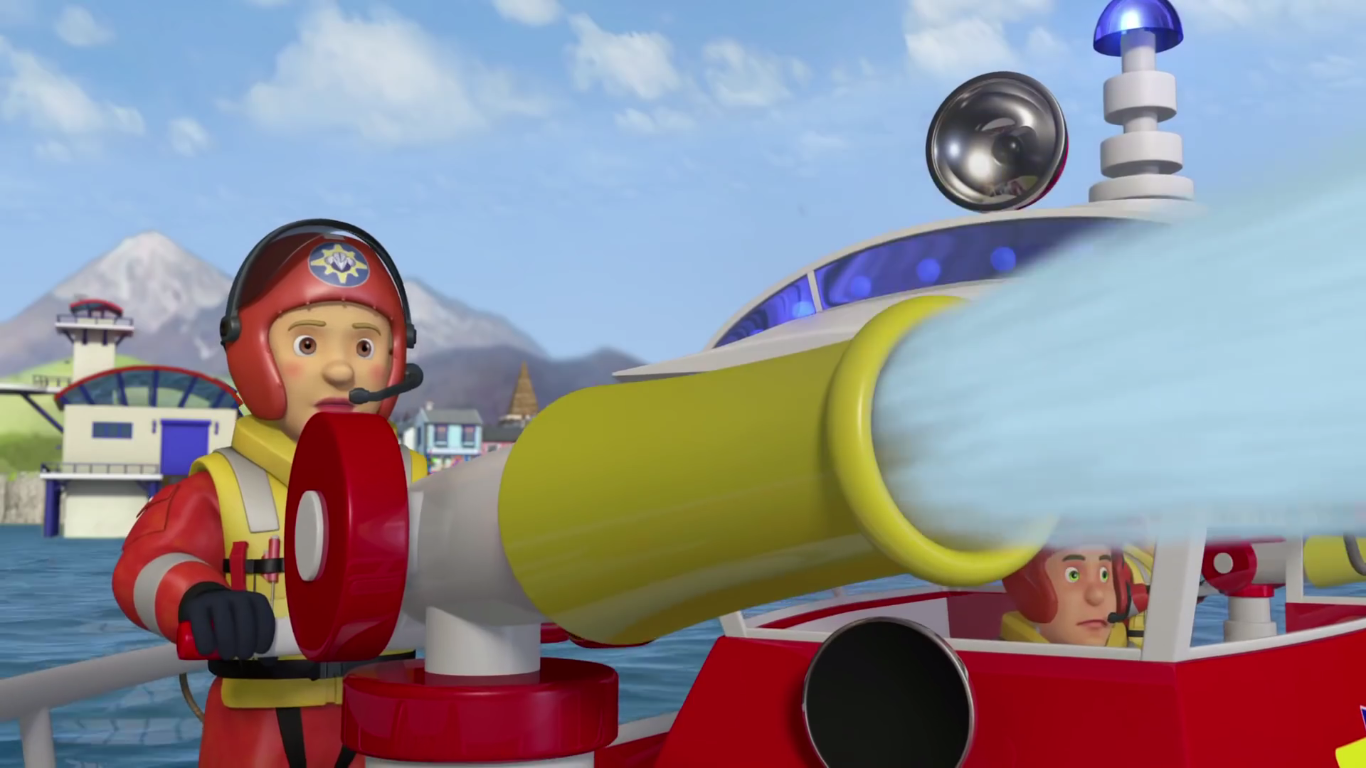 fireman sam titan boat