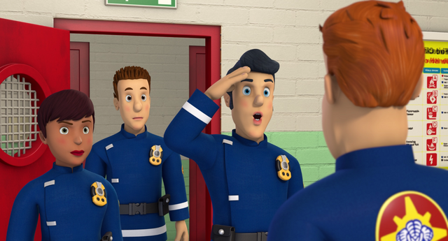 Image - Elvis and the recruits.png | Fireman Sam Wiki | FANDOM powered ...