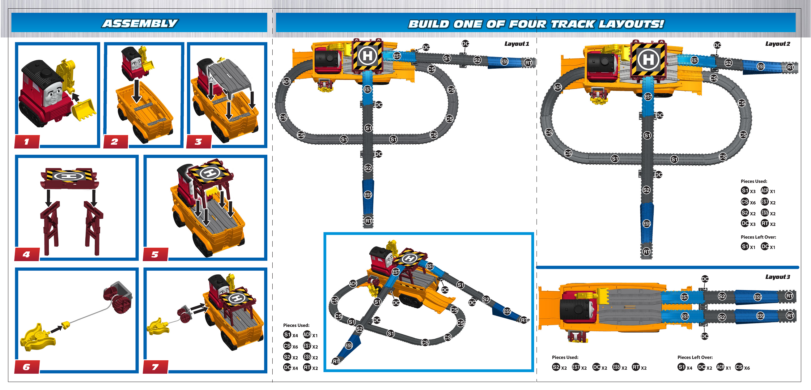 thomas and friends super station instructions