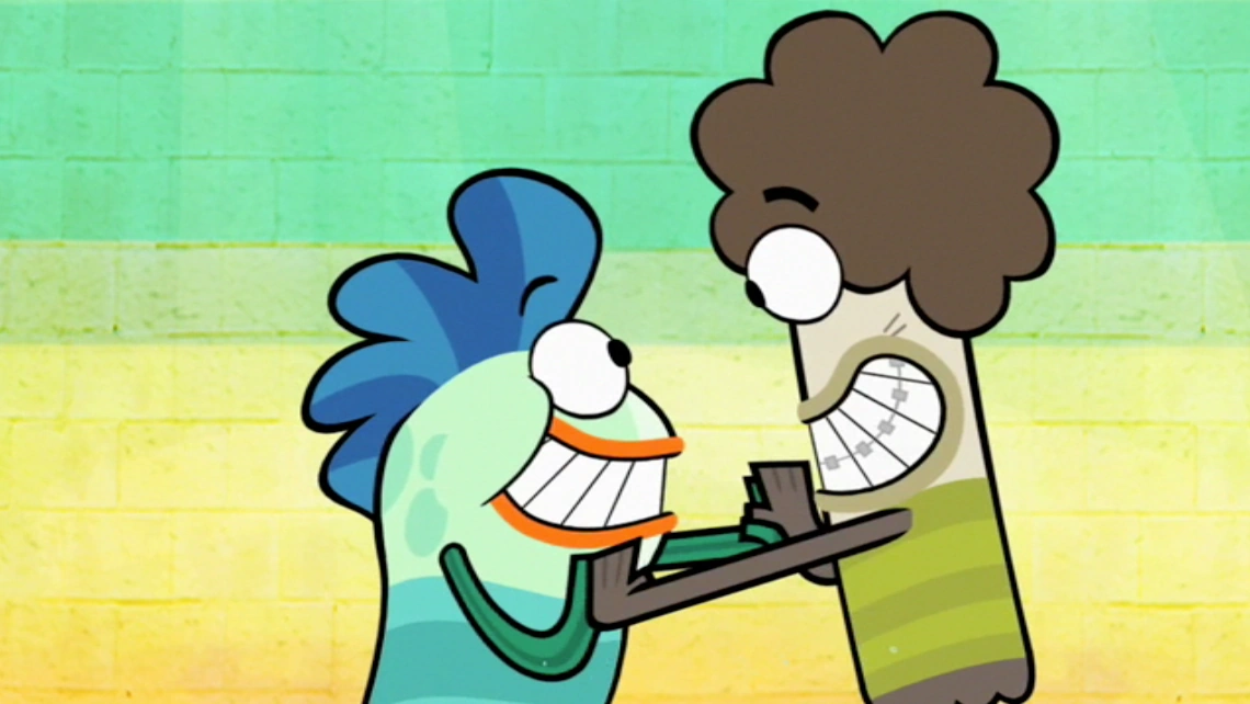 Image Milo and Oscar excited.png Fish Hooks Wiki FANDOM powered