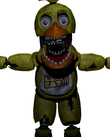 withered chica action figure