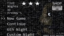 FNAF iOS 3 Estrellas