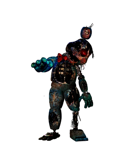 Imagen - Commission4 fnaf withered withered toy bonnie by christian2099