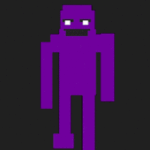 Purple Guy Walk South Gif