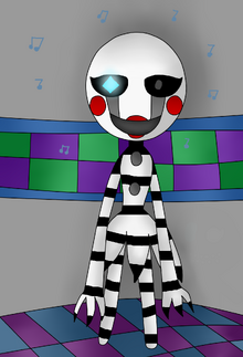 White puppet