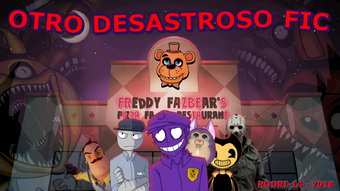 Otro Desastroso Fic Five Nights At Freddy S Fanon Fandom - escapando del taller de santa roblox 2 parte