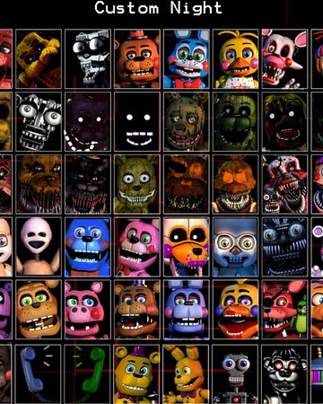 Ultimate Custom Night Overtime Five Nights At Freddy S Fanon