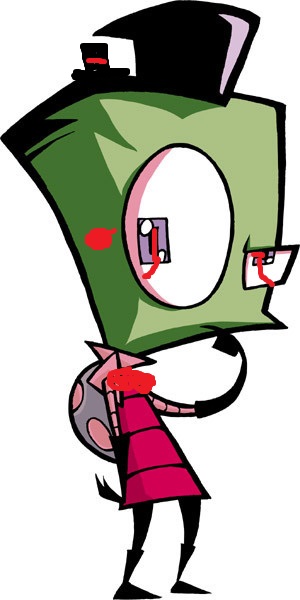 image zim thinking like a human pun intended zim 13363793 300 600