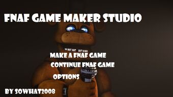 Fnaf Game Maker Studio Five Nights At Freddy S Fanon Wiki Fandom