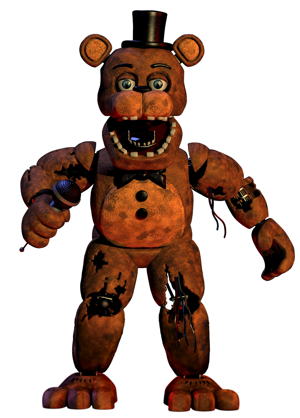 Image W Freddy Render Full Body Png Five Nights At Freddy S Wikia   Latest