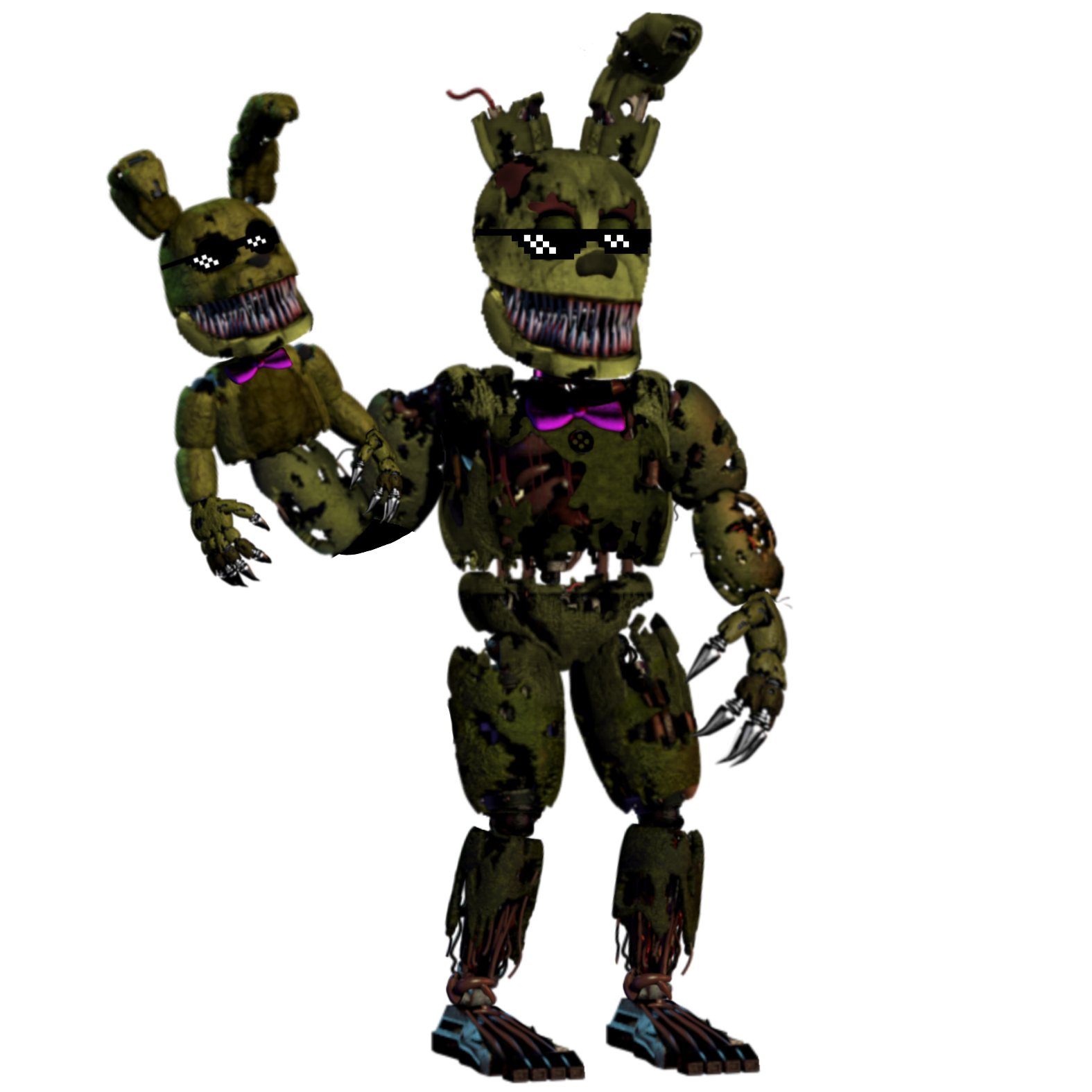 Image - Nightmare springtrap plays.png | Five nights at freddy's Wikia ...