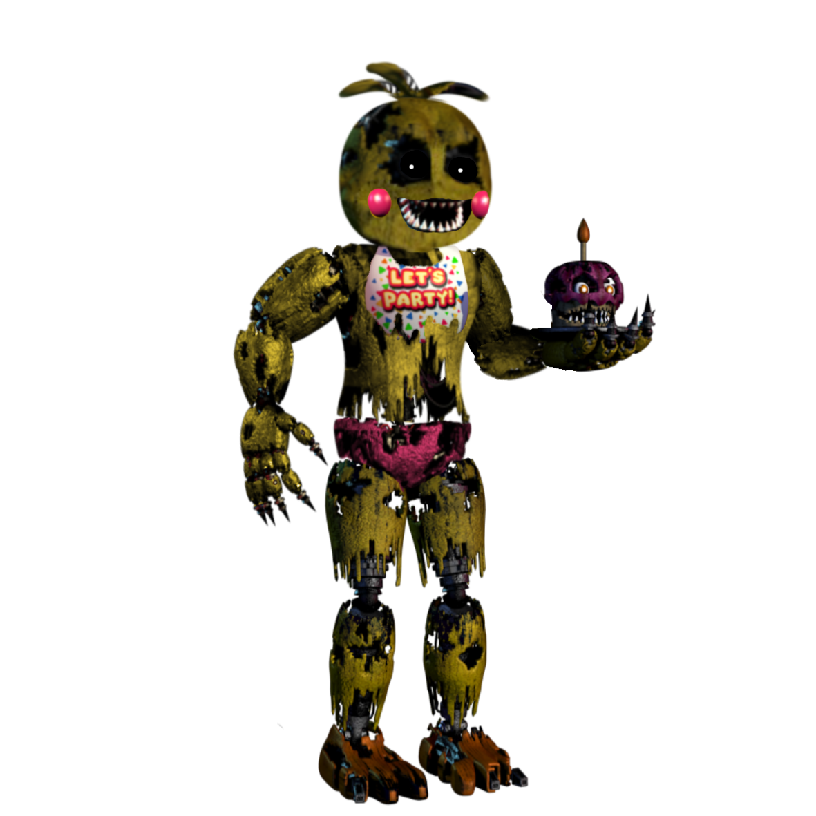 fnaf 4 toy chica