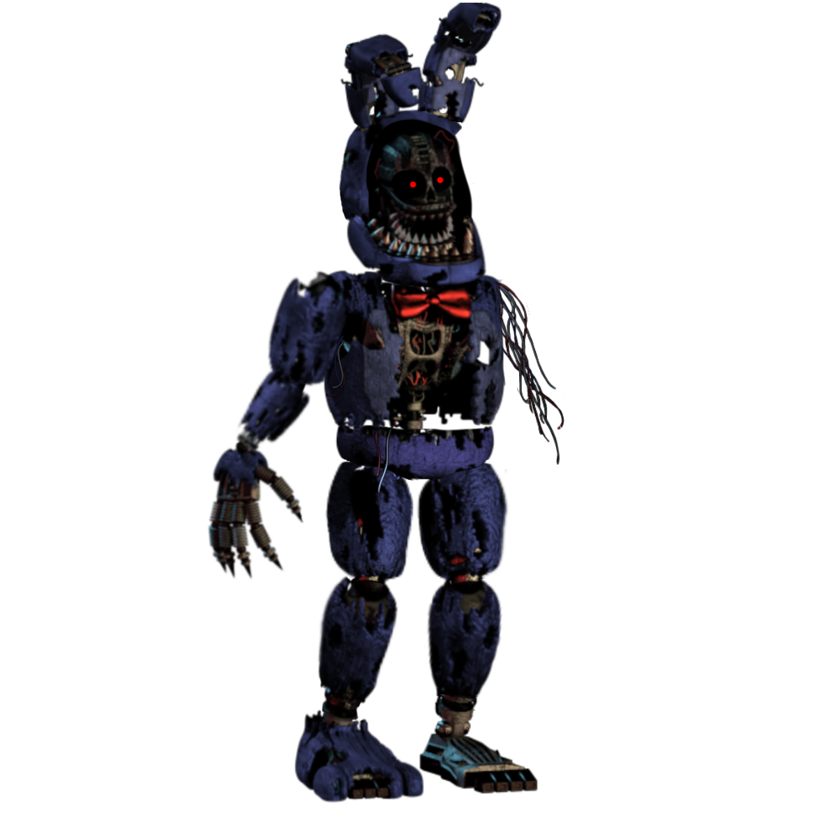 Nightmare Withered Bonnie V3 Nightmare Bonnie Render - vrogue.co