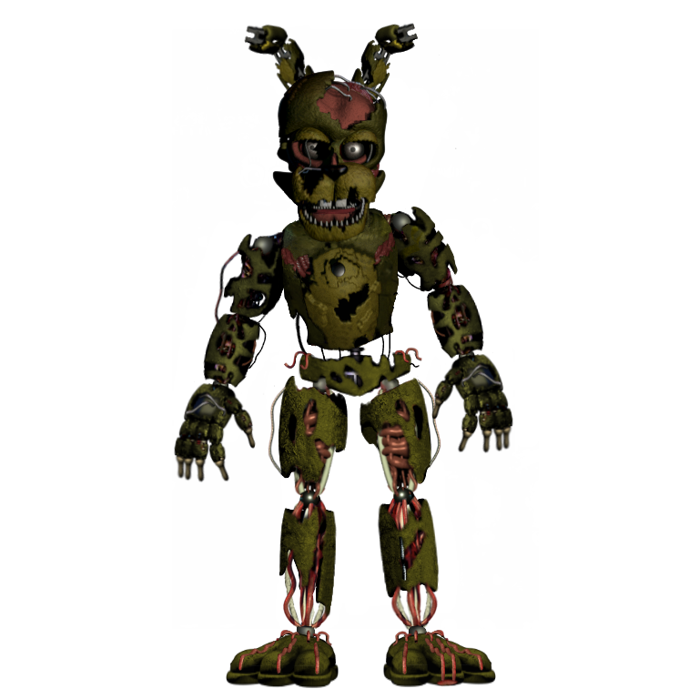 Image - Fix (kinda) Salvage Springtrap.png | Five nights at freddy's ...