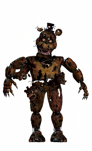 glow in the dark nightmare freddy