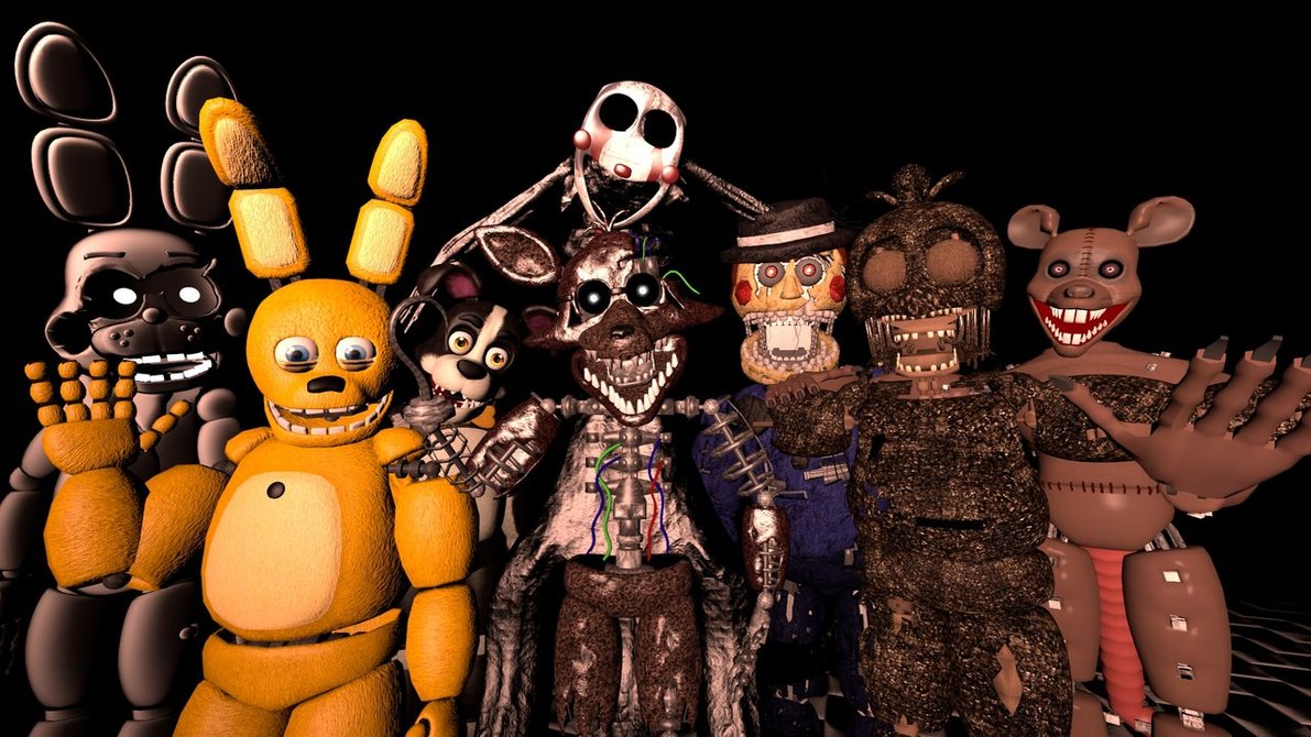 Изображение Fnaf fan game characters generation by red058dbfayol.jpg