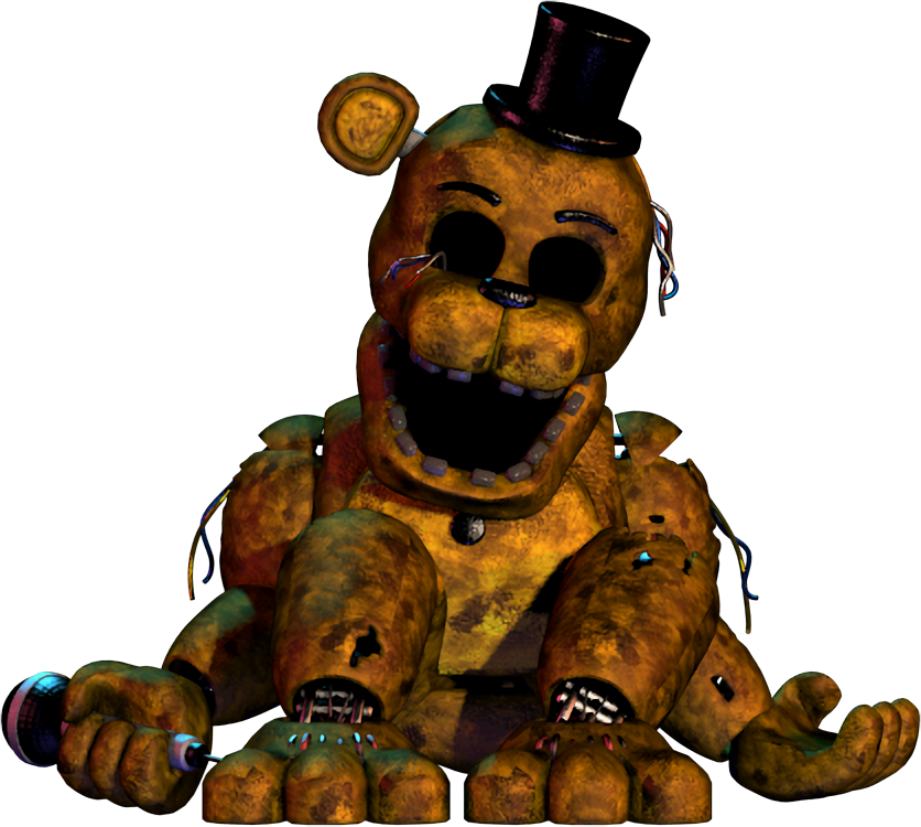 Golden Freddy Five Nights At Freddy's 1 Withered Golden Freddy | Энциклопедия Five Nights at Freddy's | Fandom