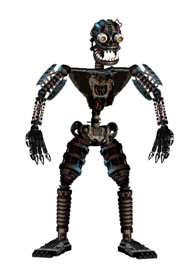 Изображение Nightmare endoskeleton by dahooplerzmand9fbpip.png Энциклопедия Five Nights at