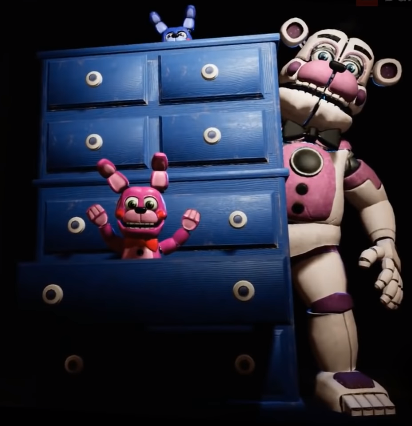 Pictures Of Withered Golden Freddy The Office Desk - roblox funtime freddy decal