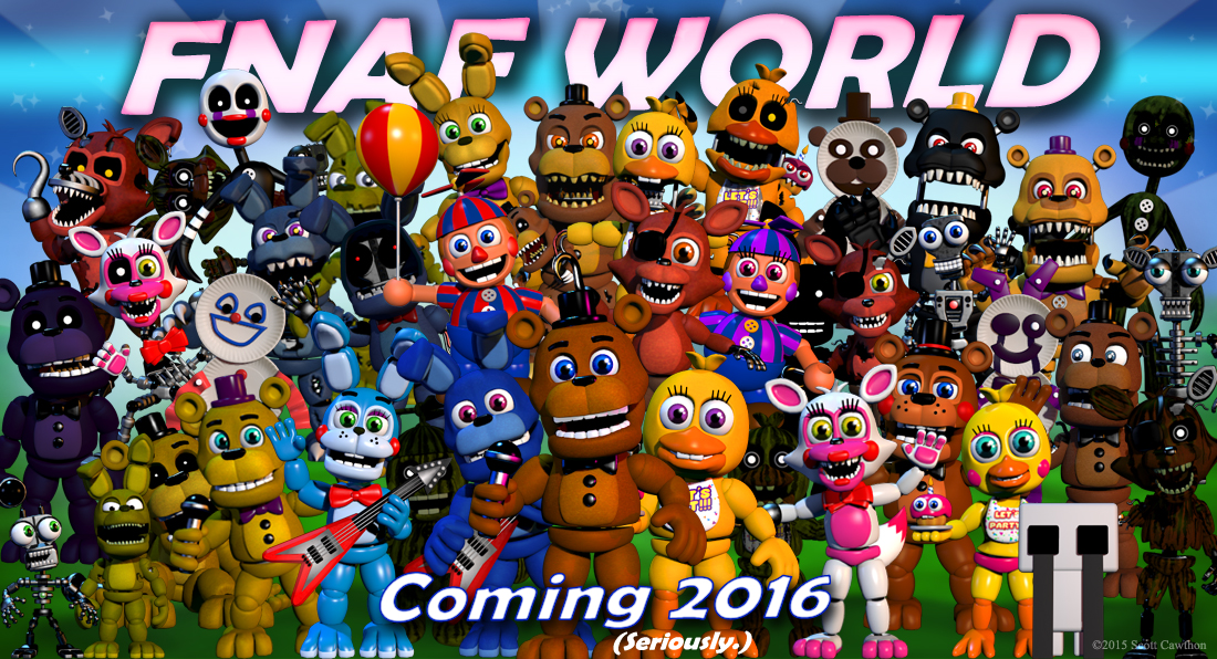 fnaf world update 2 get halloween characters