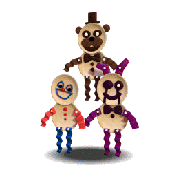 how make a fnaf character out of paper plate pals