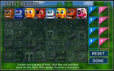 Party Creator Beginning