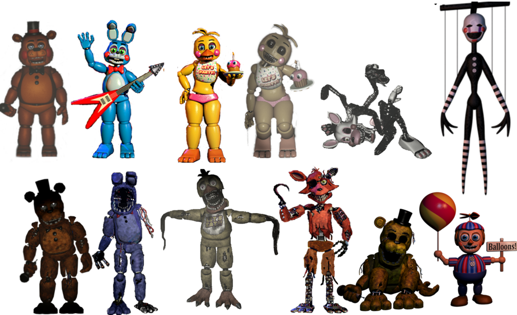 Как выглядит 2 часть Fnaf YouTube