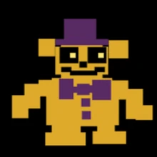 8 Bit Fredbear Five Nights At Freddy S World Wikia Fandom