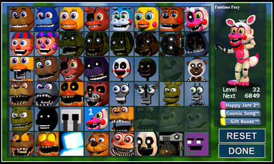 Party Members Five Nights At Freddys World Wikia Fandom - all fnaf characters names and pictures