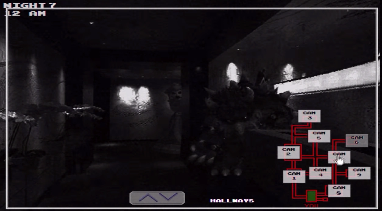 Hallway | Five Nights At Warios fangame Wiki | FANDOM powered by Wikia