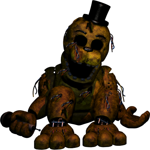 Withered Withered Golden Freddy Five Nights At Withered Toy Freddys