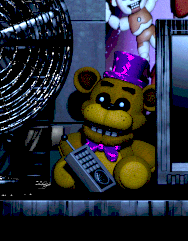 fnaf possessed fredbear plush