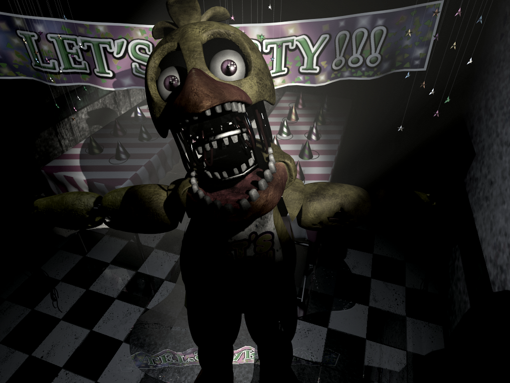 Compra online de Fnaf 2 Withered Chica Five Nights At Freddy's 2