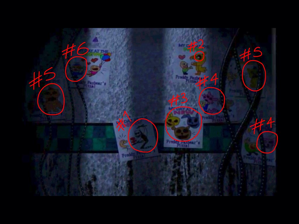 image fnaf 2 the pictures on the walls by pokemonmasta14 d83y8gm