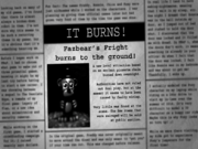 FNAF ending paper