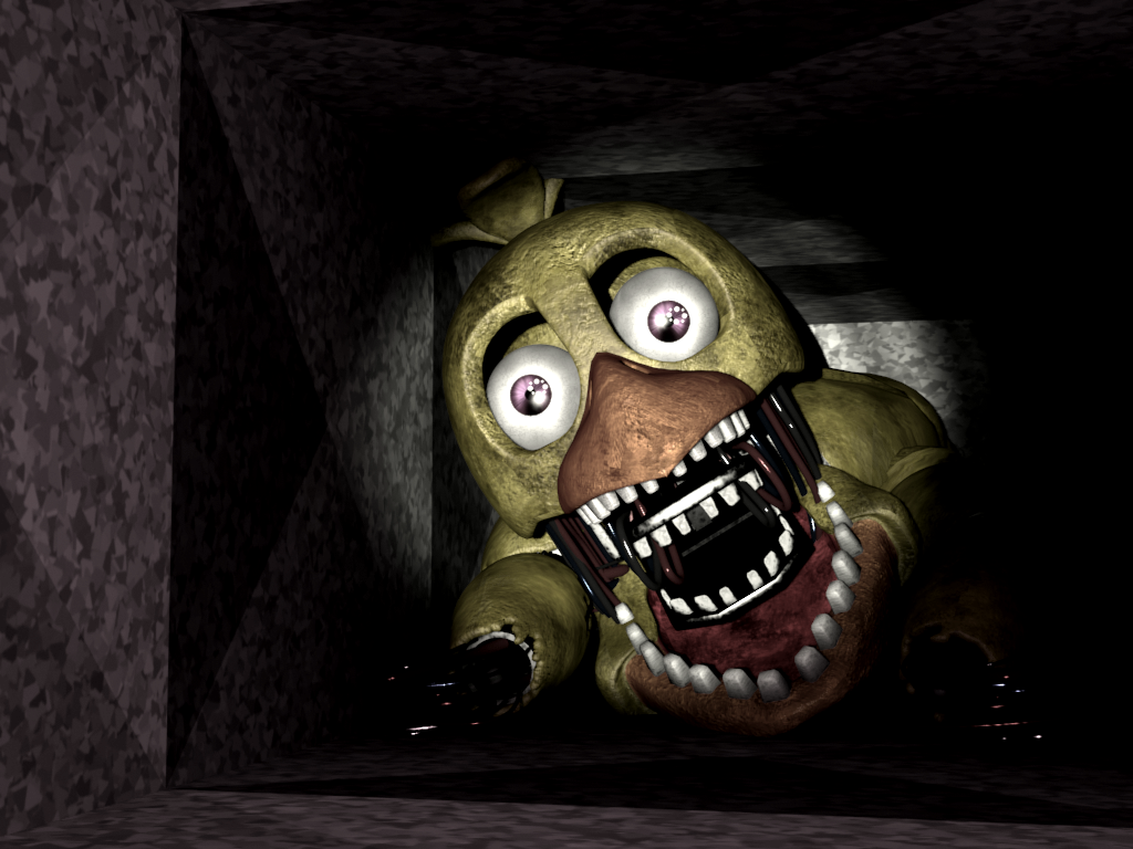 Withered Chica  FNaF 2 Minecraft Skin