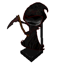 Grim reaper voodoo doll