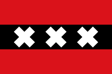 flag of amsterdam flages