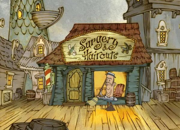 Barber Shop  Flapjack Wiki Harbor  FANDOM powered by Wikia