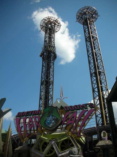 Image result for DR DOOM RIDE AT UNIVERSAL STUDIOS