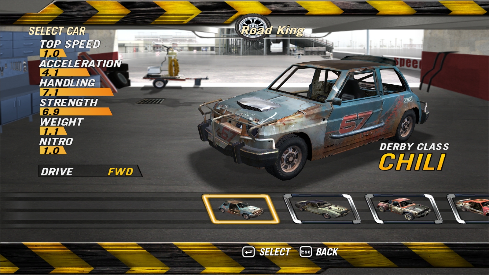 flatout ultimate carnage new cars